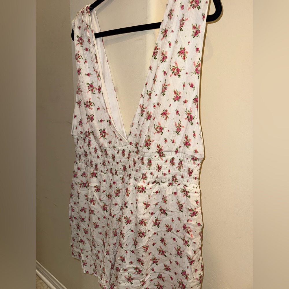 Fashion Nova White Textured Fabric